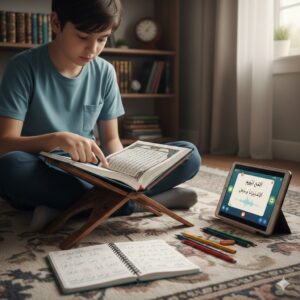 Quran tajweed practice exercises