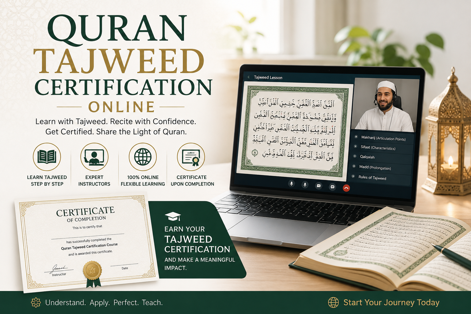 Quran tajweed certification online